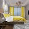 Designart 'Yellow Pattern' Modern Bedding Set - Duvet Cover & Shams